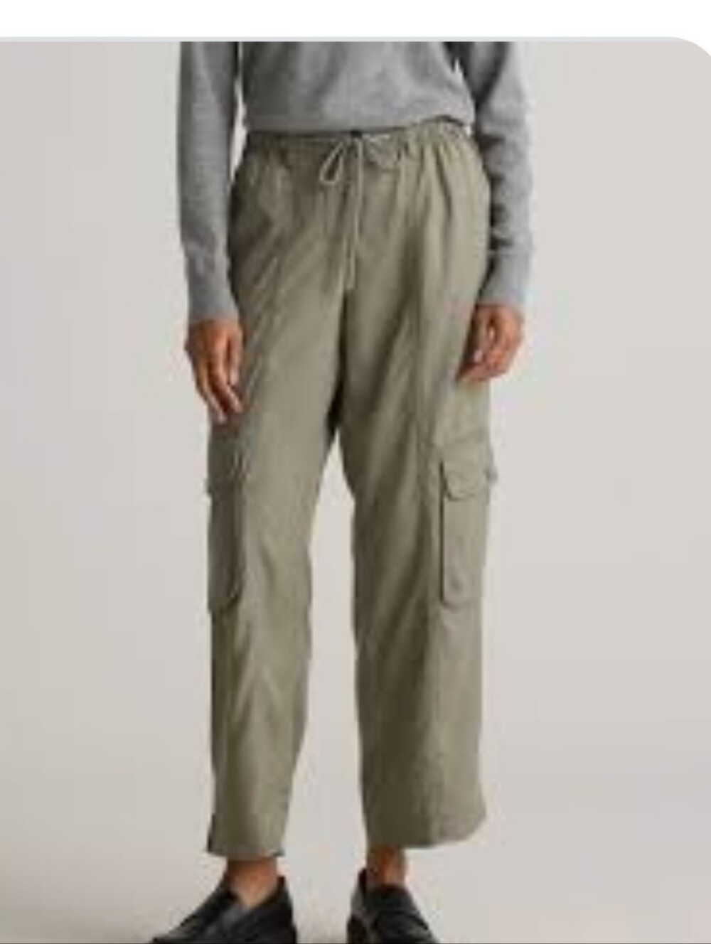 Quince Lyocell Cargo Pant Sz XL